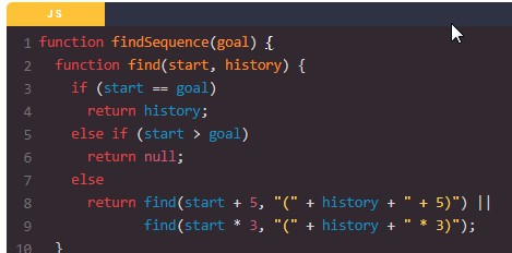 Code-Block mit Syntaxhervorhebung 
